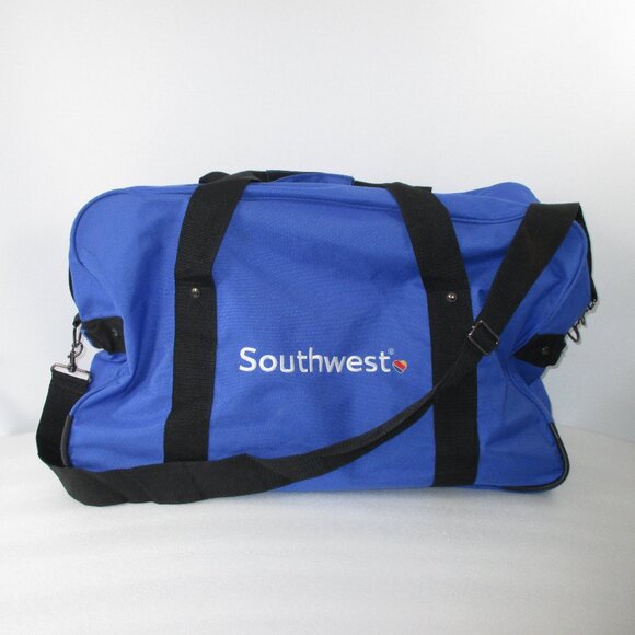 SOUTHWEST BIG BLUE DUFFLE BAG - Picture 2 of 9